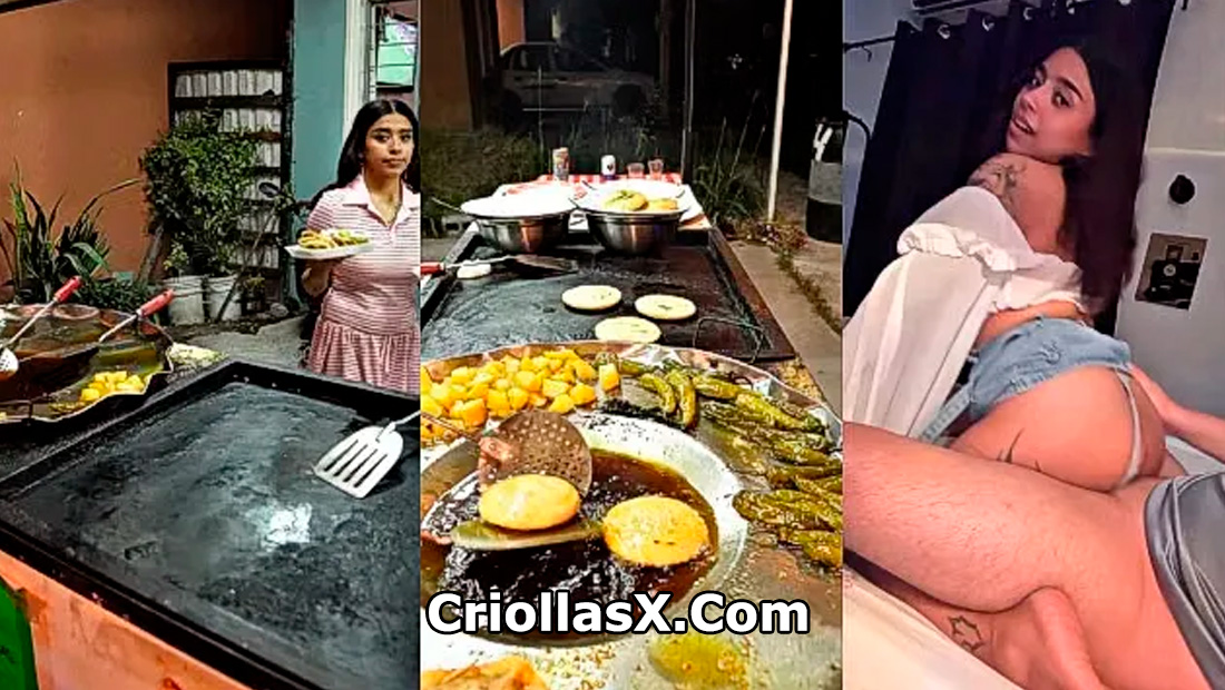 Yaresita Small Vendedora ambulante acepta dinero por grabar un video porno